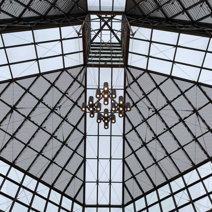 Architektonisches Detail Glasdach – phototheke.com